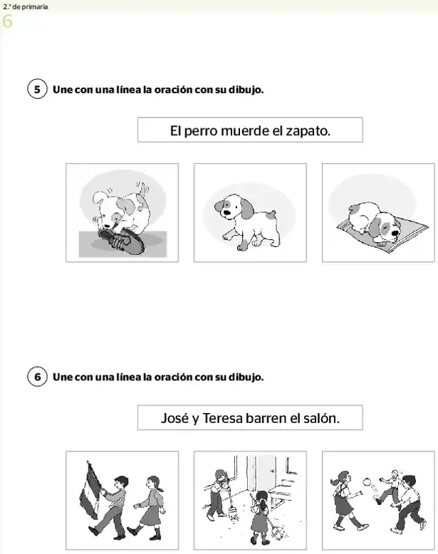 Página 3 de la vista previa de Prueba diagnóstica de Lectura 2.º grado – Conozcamos nuestros aprendizajes