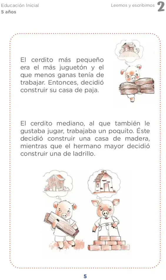 Página 2 de la vista previa de Leemos y escribimos 2