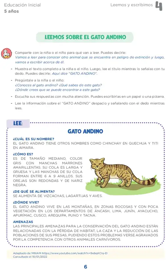 Página 3 de la vista previa de Leemos y escribimos 4