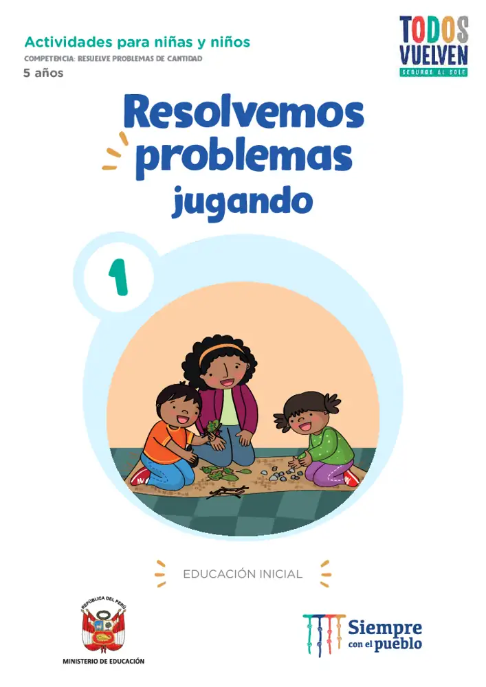 Página 1 de la vista previa de Resolvemos problemas jugando 1: cantidad