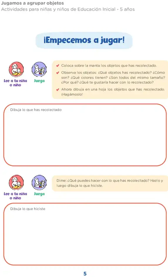 Página 2 de la vista previa de Resolvemos problemas jugando 1: cantidad