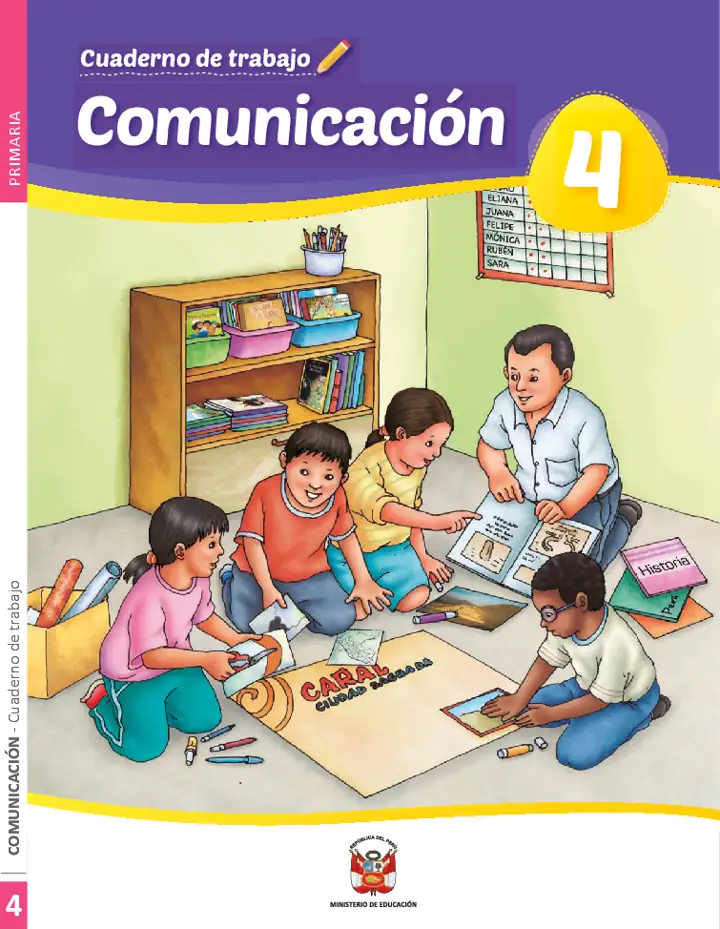 Página 1 de la vista previa de Comunicación 4: Cuaderno de trabajo