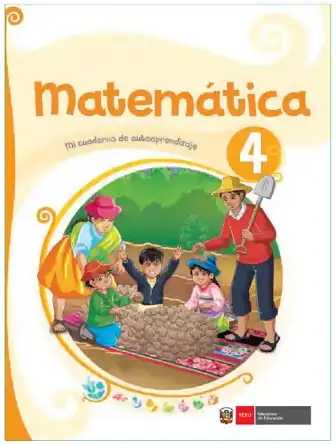 Página 1 de la vista previa de Matemática 4: Cuaderno de autoaprendizaje