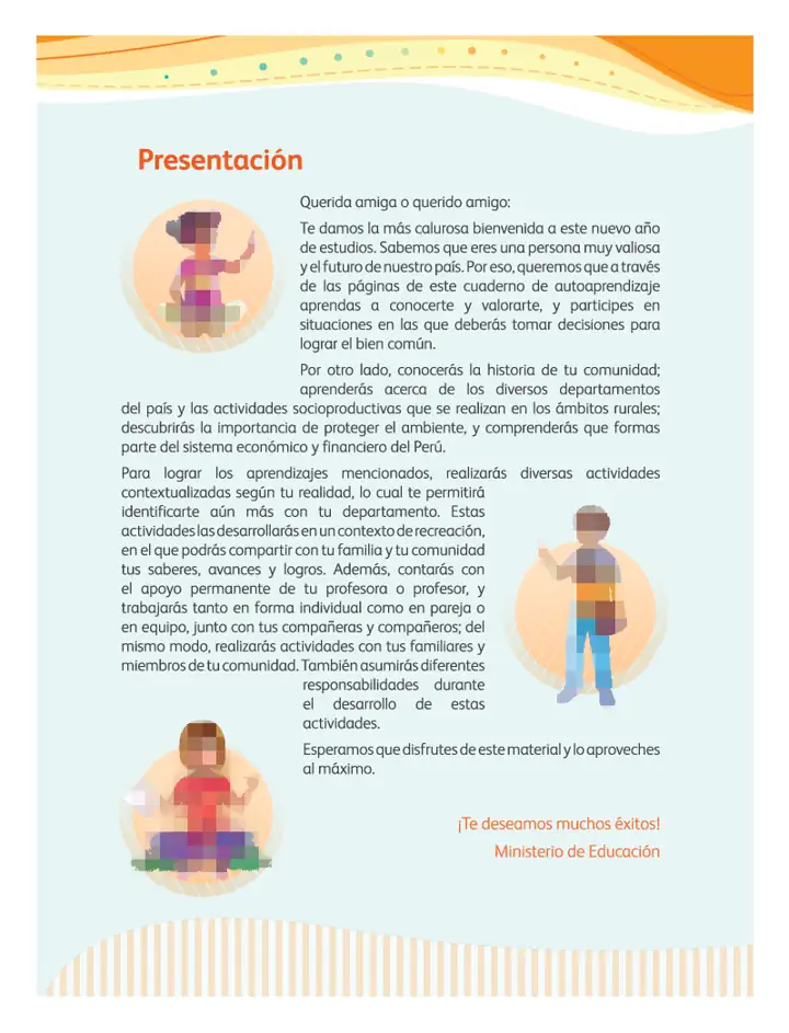 Página 2 de la vista previa de Personal Social 4: Cuaderno de autoaprendizaje