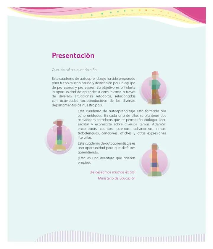 Página 2 de la vista previa de Comunicación 1: Cuaderno de autoaprendizaje