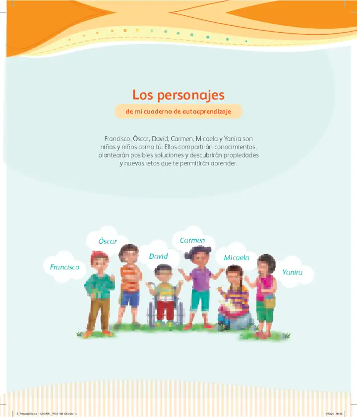 Página 3 de la vista previa de Personal Social 1: Cuaderno de autoaprendizaje