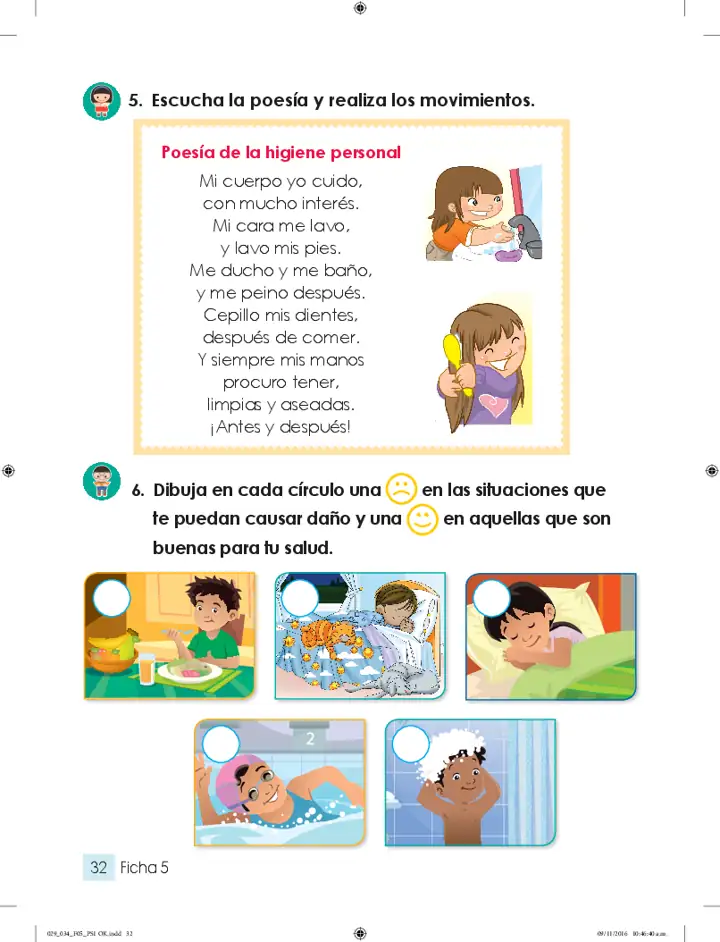 Página 2 de la vista previa de Cuadernillo de fichas de Personal Social 1