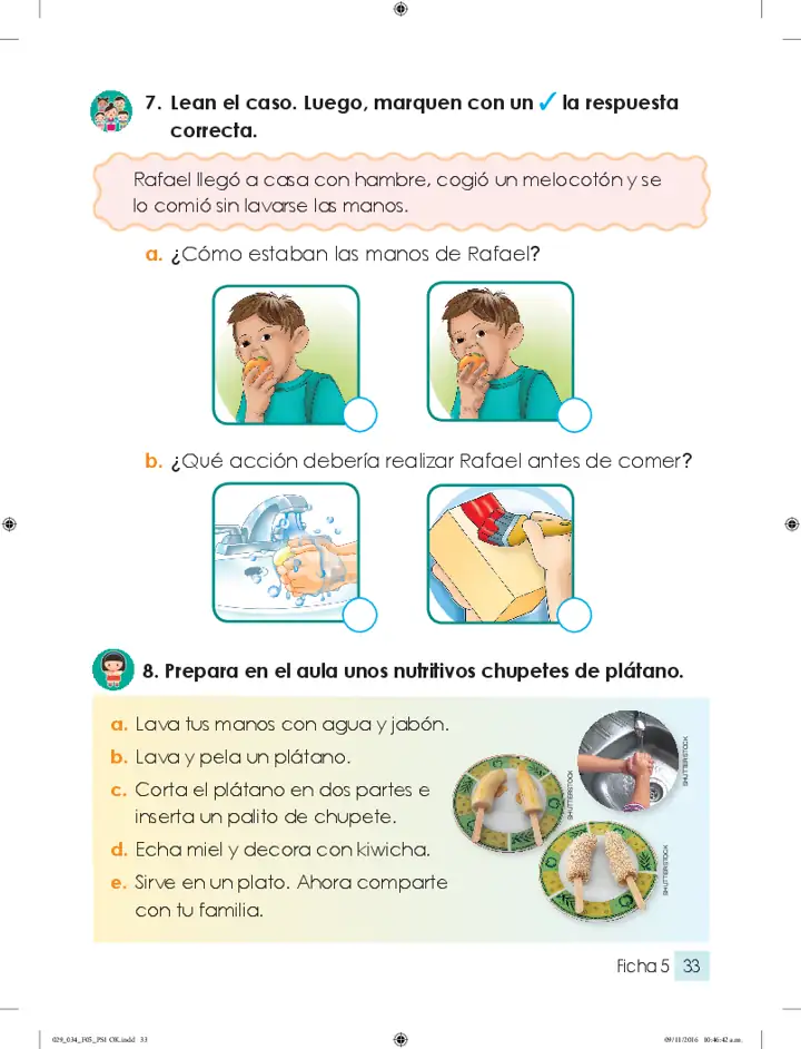 Página 3 de la vista previa de Cuadernillo de fichas de Personal Social 1