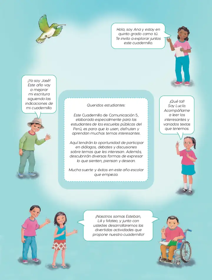 Página 2 de la vista previa de Cuadernillo de Comunicación 5