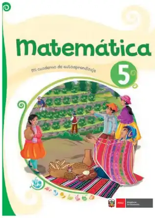 Página 1 de la vista previa de Matemática 5: Cuaderno de autoaprendizaje