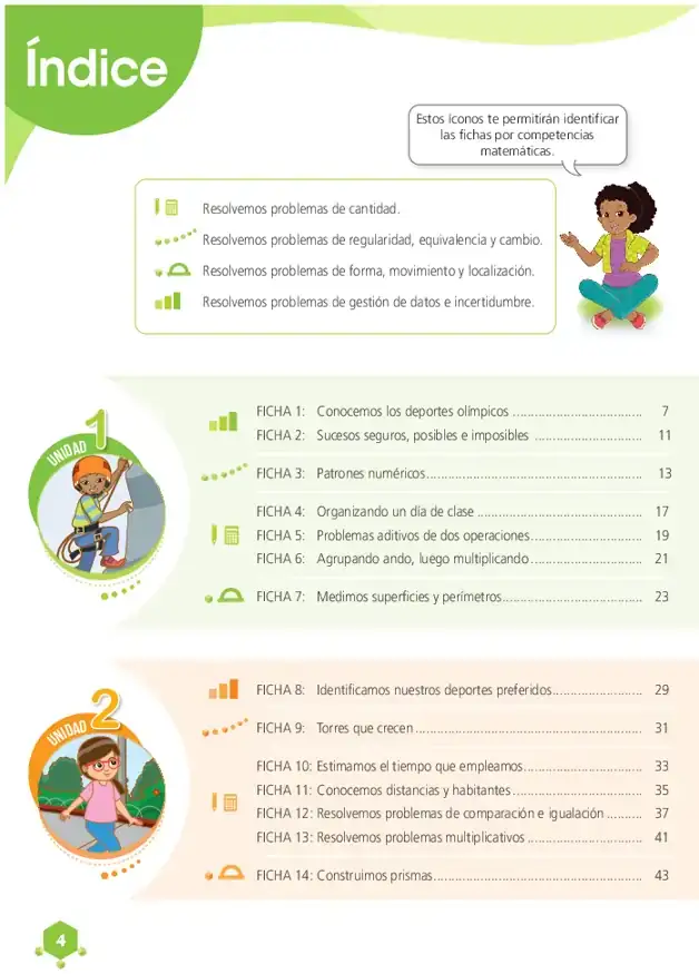Página 3 de la vista previa de Matemática 5: Cuaderno de trabajo