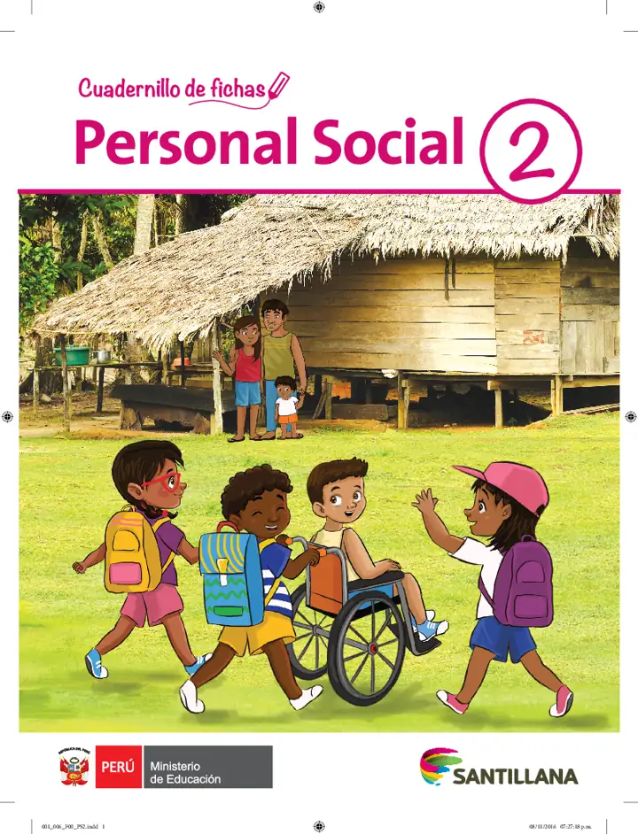 Página 1 de la vista previa de Cuadernillo de fichas de Personal Social 2