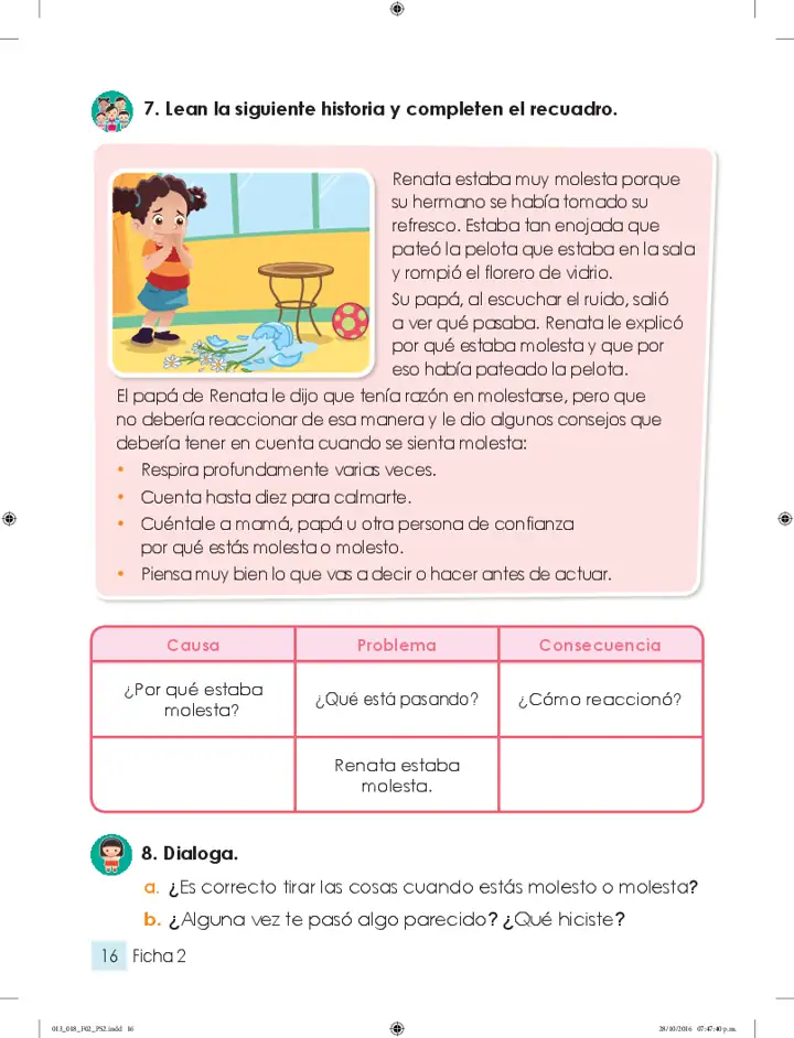 Página 2 de la vista previa de Cuadernillo de fichas de Personal Social 2