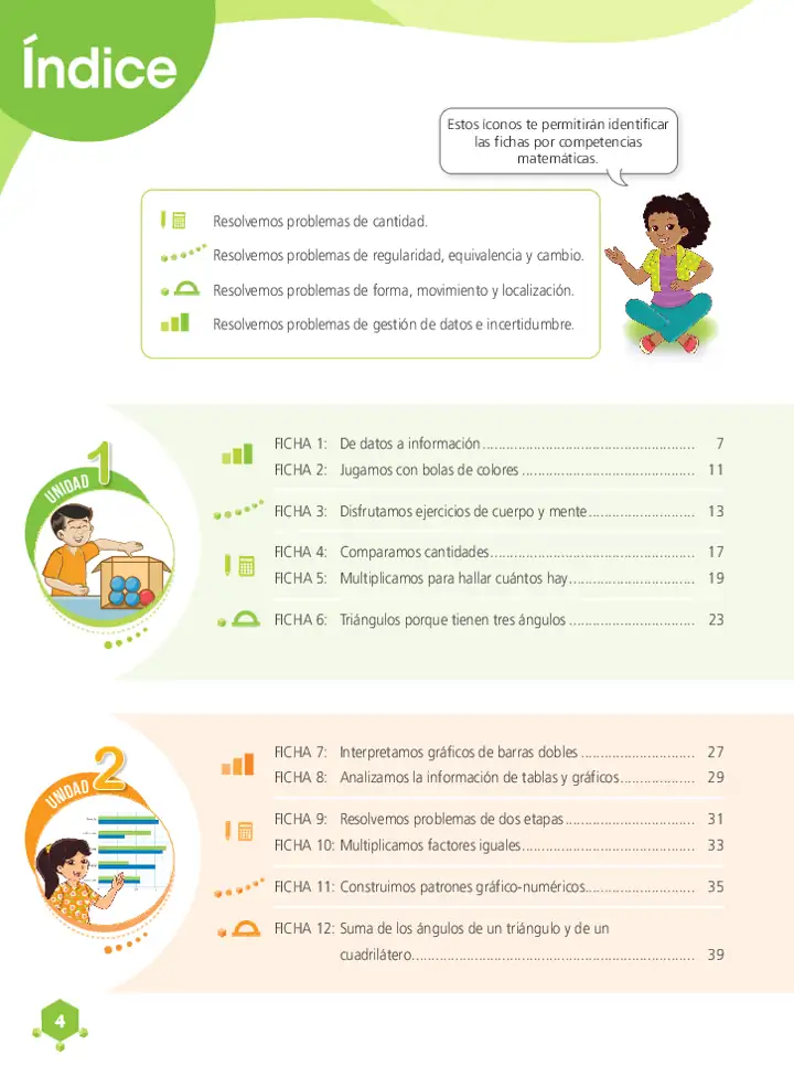 Página 3 de la vista previa de Matemática 6: Cuaderno de trabajo