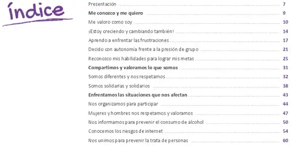 Página 2 de la vista previa de Cuadernillo de Tutoría 6.º grado