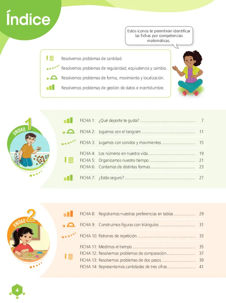 Página 3 de la vista previa de Matemática 3: Cuaderno de trabajo