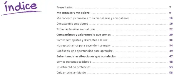 Página 2 de la vista previa de Cuadernillo de Tutoría 3.º grado