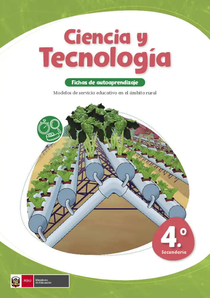 Página 1 de la vista previa de Ciencia y Tecnología 4: Fichas de autoaprendizaje a distancia