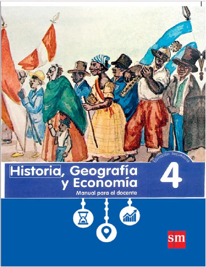 Página 1 de la vista previa de Historia, Geografía y Economía 4: Manual para el docente