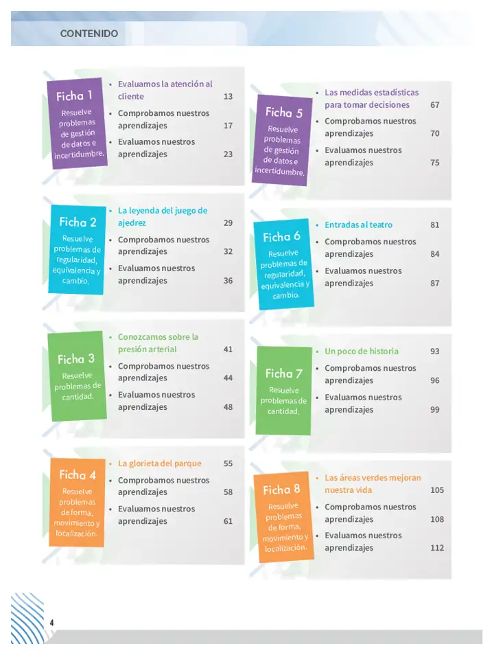 Página 3 de la vista previa de Resolvamos problemas 4: Cuaderno de trabajo de Matemática