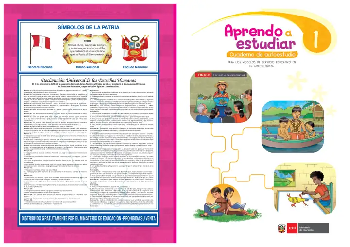 Página 1 de la vista previa de Aprendo a estudiar 1: Cuaderno de autoestudio