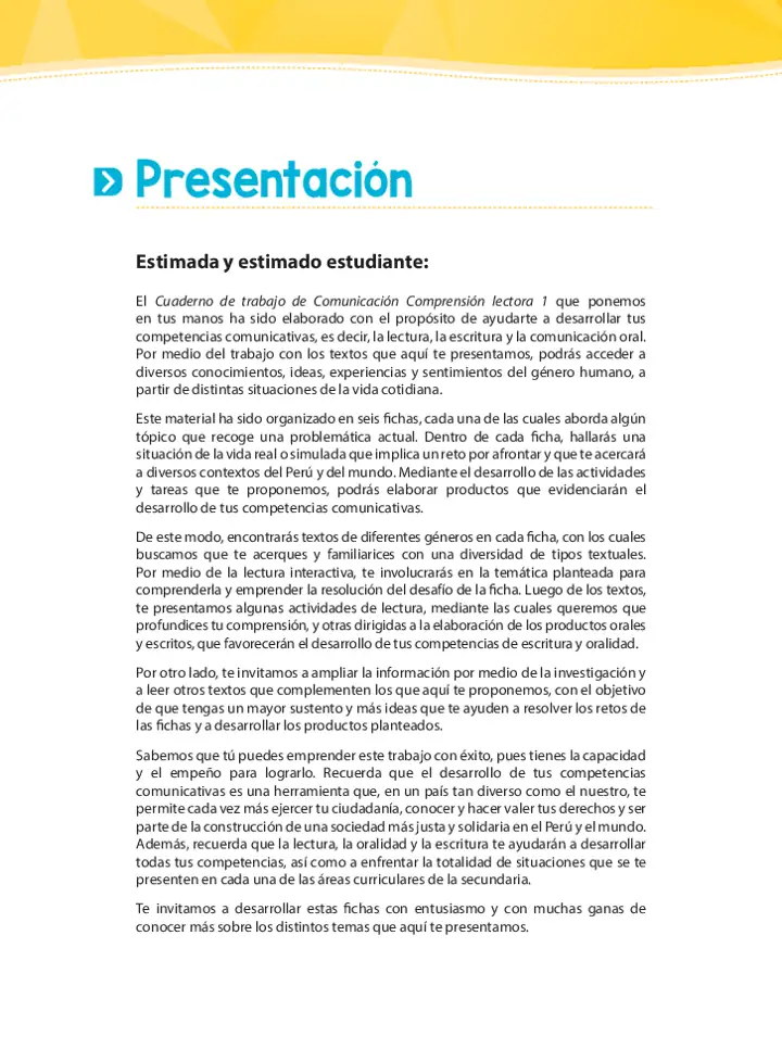 Página 2 de la vista previa de Comprensión lectora 1: Cuaderno de trabajo