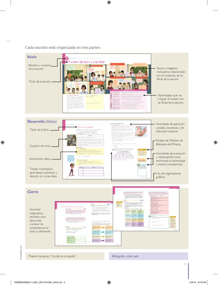 Página 2 de la vista previa de Comunicación 1: Cuaderno de trabajo