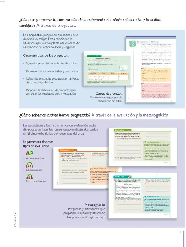 Página 2 de la vista previa de Ciencias Sociales 5: Cuaderno de trabajo