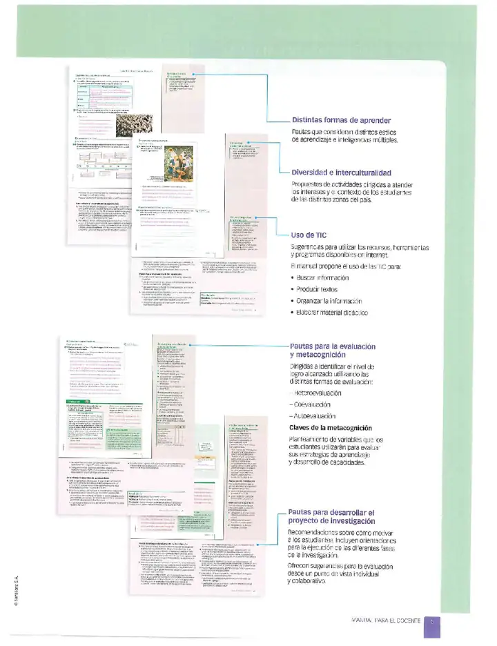 Página 3 de la vista previa de Historia, Geografía y Economía 5: Manual para el docente