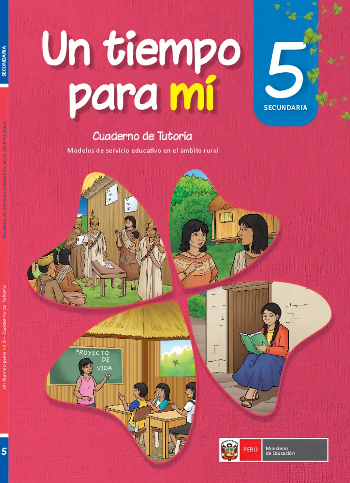 Página 1 de la vista previa de Un tiempo para mí 5: Cuaderno de trabajo de Tutoría