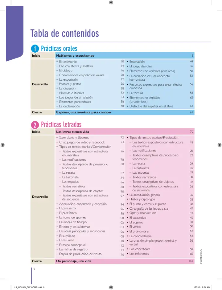 Página 3 de la vista previa de Comunicación 2: Cuaderno de trabajo