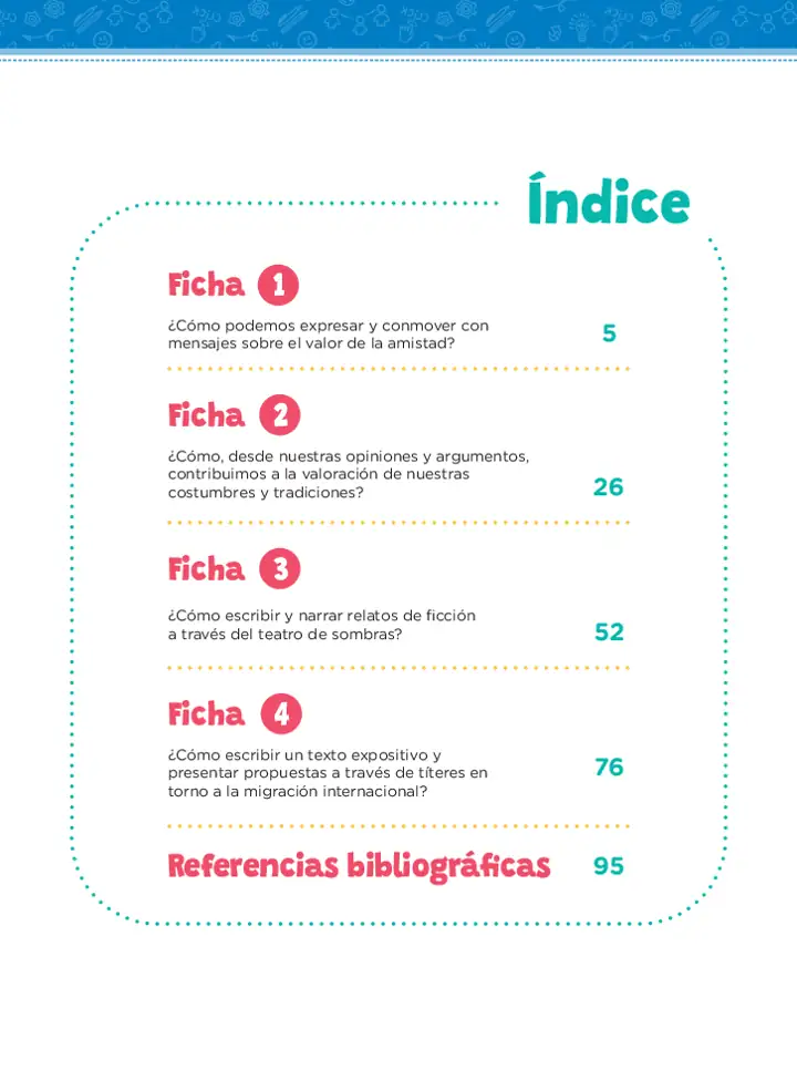 Página 3 de la vista previa de Fichas de aprendizaje de Comunicación 2