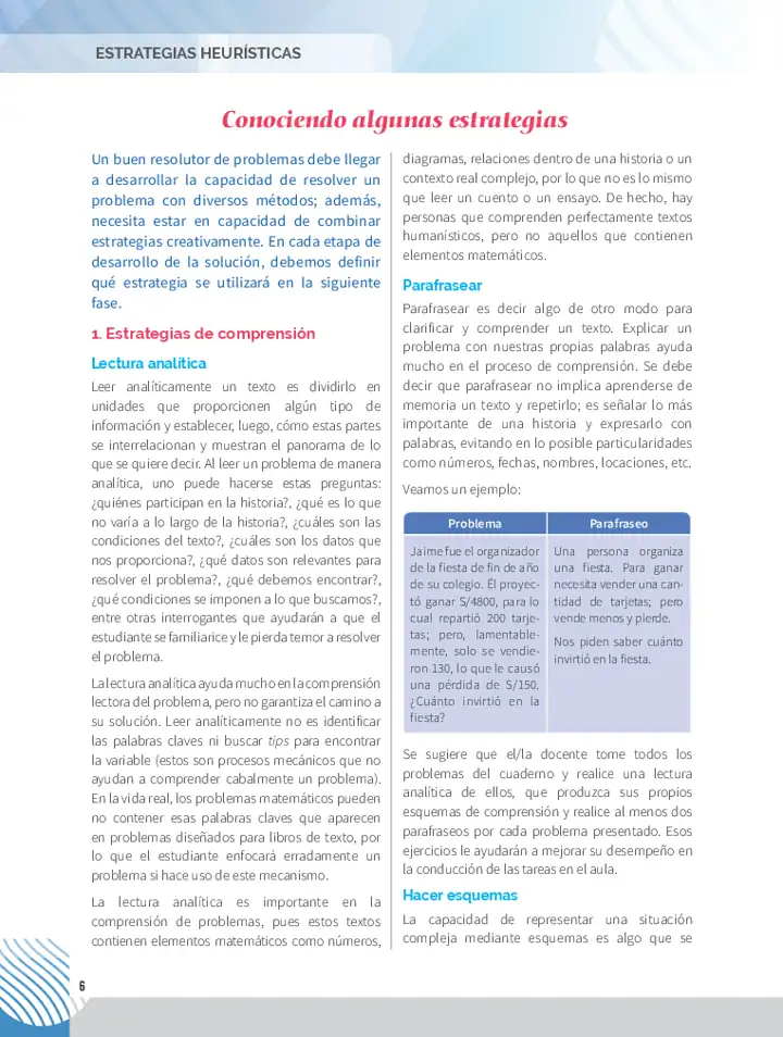 Página 3 de la vista previa de Resolvamos problemas 2: Cuaderno de trabajo de Matemática