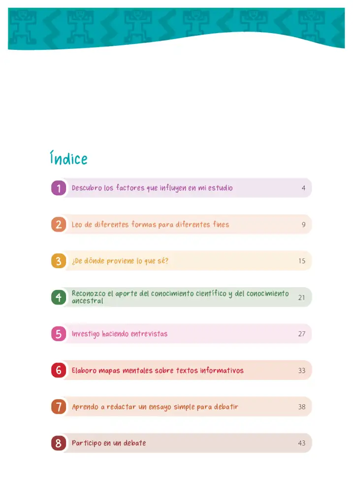 Página 2 de la vista previa de Aprendo a estudiar 3: Cuaderno de autoestudio