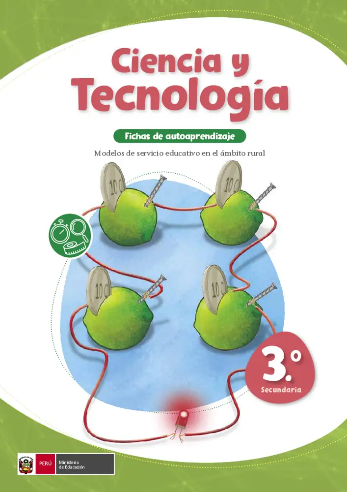 Página 1 de la vista previa de Ciencia y Tecnología 3: Fichas de autoaprendizaje a distancia