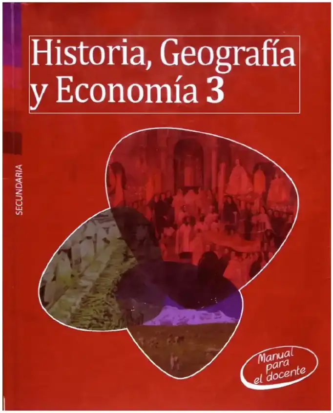 Página 1 de la vista previa de Historia, Geografía y Economía 3: Manual para el docente