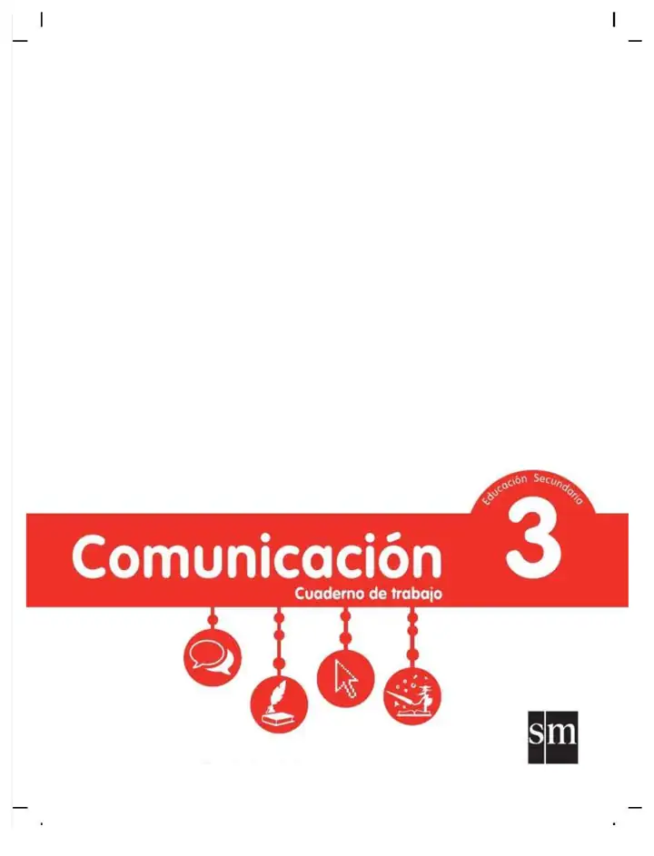 Página 1 de la vista previa de Comunicación 3: Cuaderno de trabajo