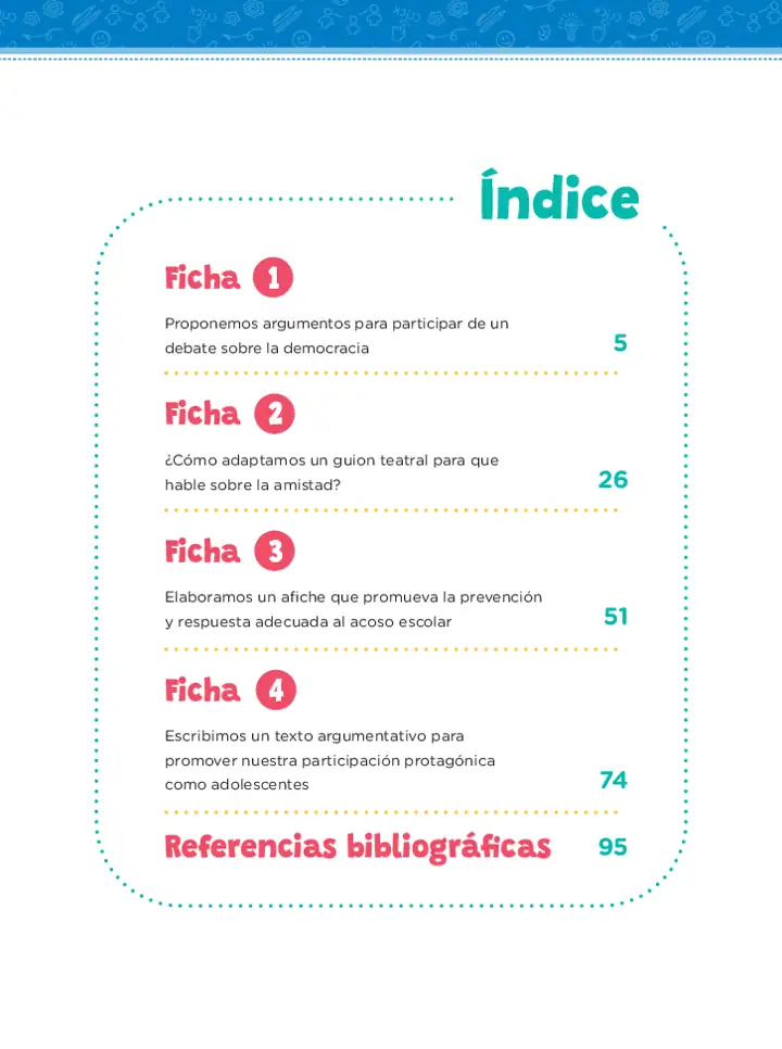 Página 3 de la vista previa de Fichas de aprendizaje de Comunicación 3