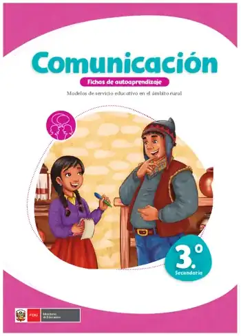 Página 1 de la vista previa de Comunicación 3: Fichas de autoaprendizaje a distancia
