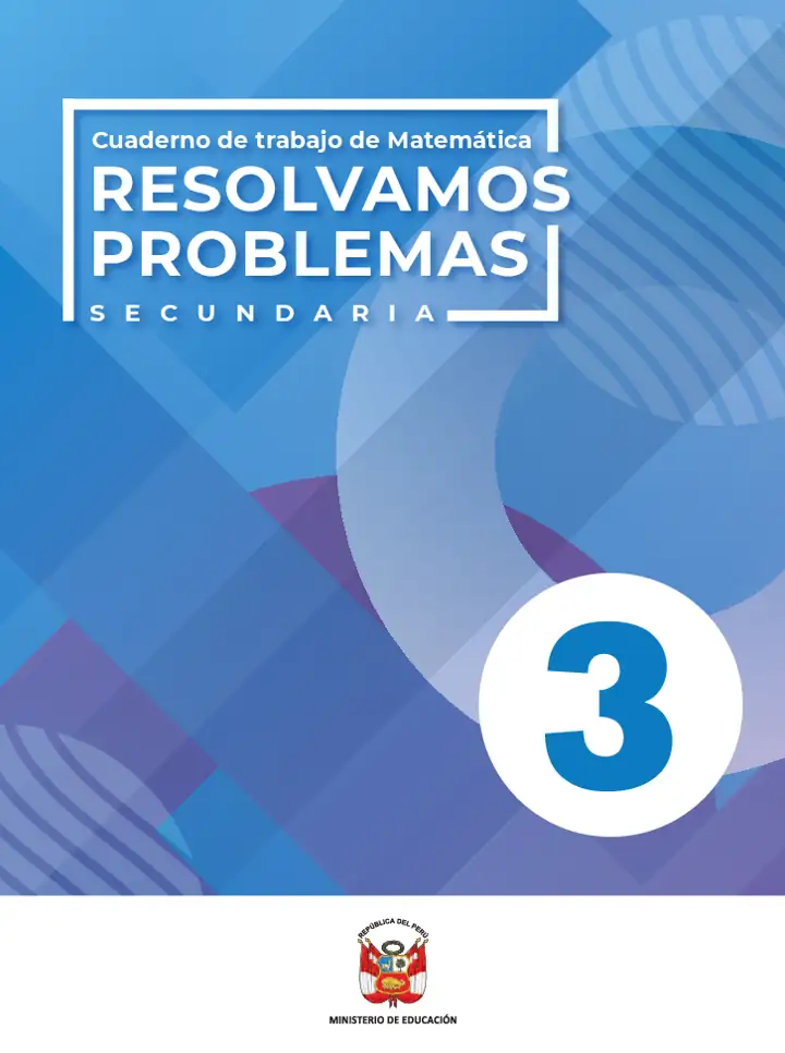 Página 1 de la vista previa de Resolvamos problemas 3: Cuaderno de trabajo de Matemática